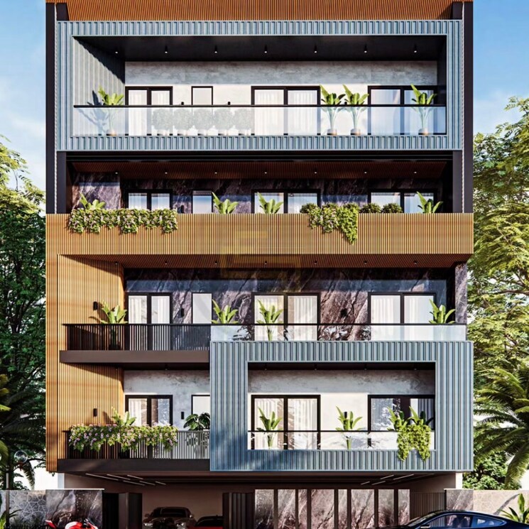 Exterior View, vasant vihar 4 Bedroom 3700 Sq.Ft. Builder Floor In Vasant Vihar Delhi 7852587