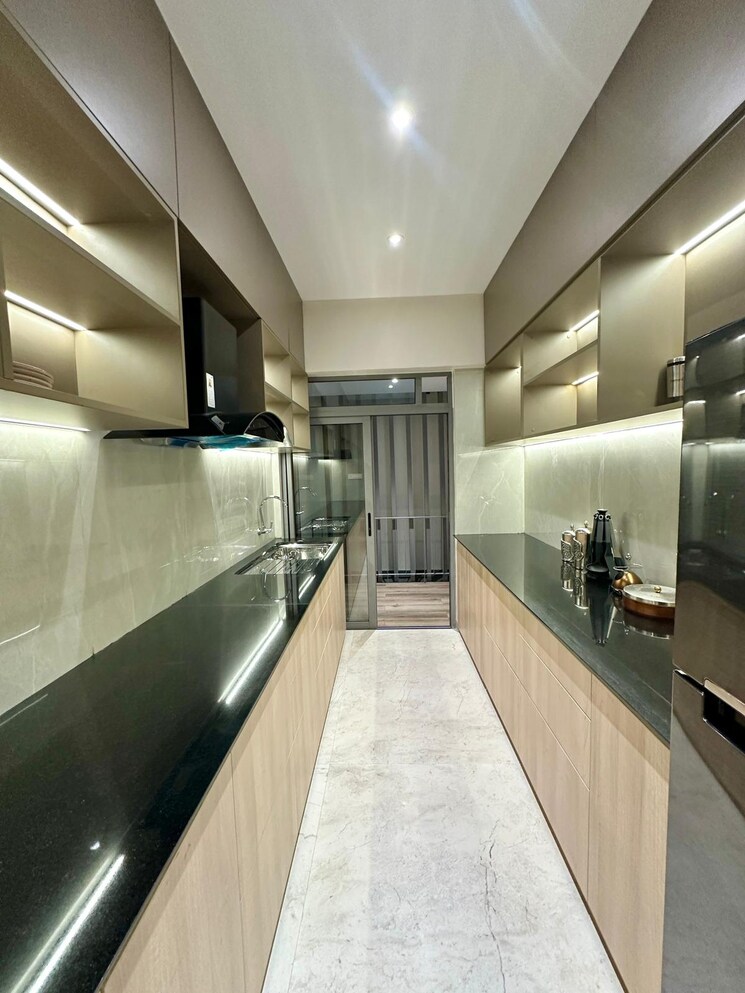 Kitchen, adani-airica 3 Bedroom 1040 Sq.Ft. Builder Floor In Kanjurmarg West Mumbai 7852651