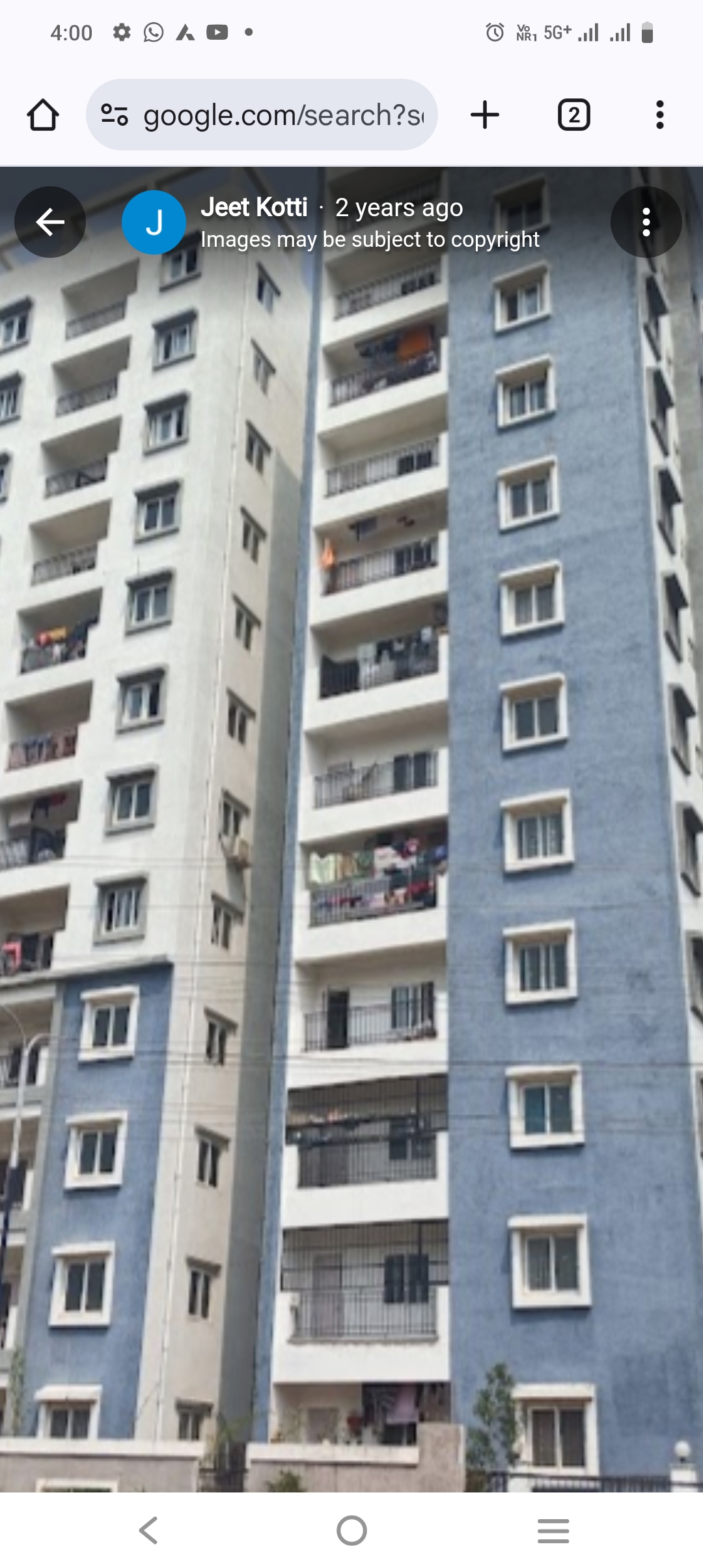 3 BHK + Pooja Room,Servant Room,Study Room,Extra Room Apartment For Sale in Standalone Building In ko