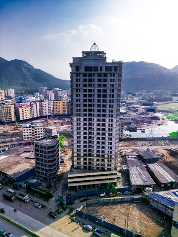 2 BHK Apartment – Exterior View View at AL Mantasha The Heavens Palace, Shilphata - for Sale