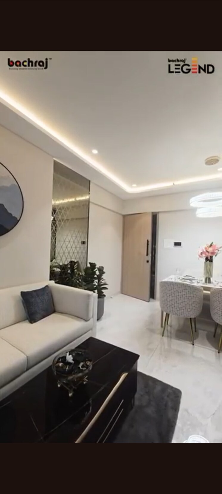 Living Room, bachraj-legend 1 Bedroom 440 Sq.Ft. Apartment In Virar West Palghar 7852755