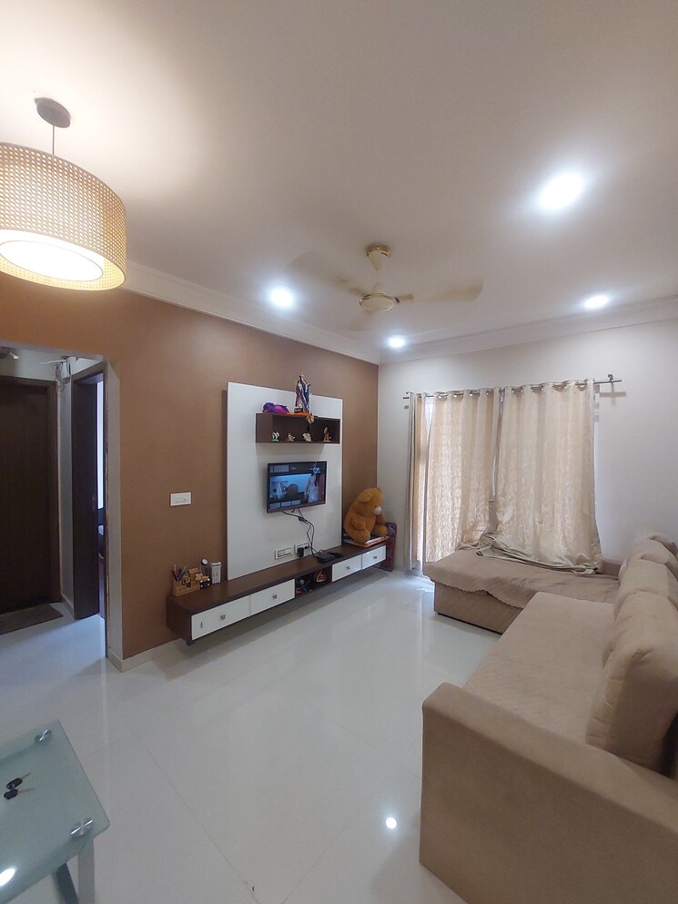 Living Room, ganga-legend 2 Bedroom 900 Sq.Ft. Apartment In Bavdhan Pune 7852876