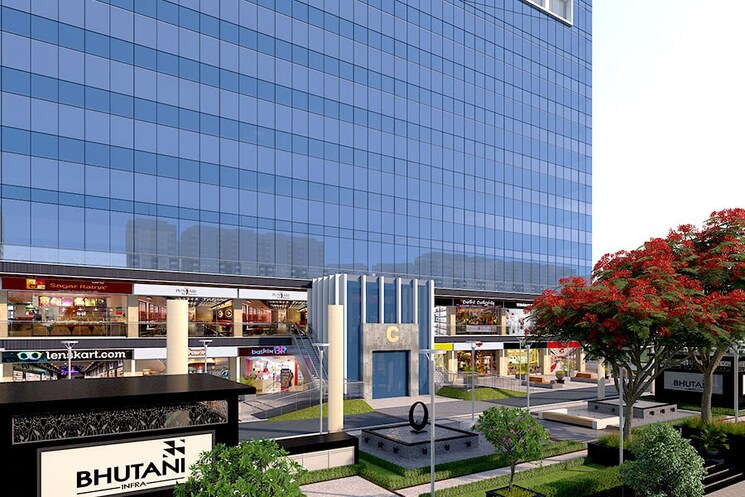 Exterior View, alphathum Commercial Co Working Space 500 Sq.Ft. In Sector 90 Noida 7852981