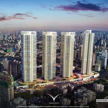 3 BHK Apartment For Rent in K Raheja Vivarea, Mahalaxmi