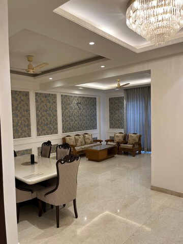 Living Room in 4 BHK Builder Floor at Ansal API Esencia, Sector 67 – for Sale