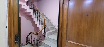 Staircase in 3.5 BHK Builder Floor at Nai Basti – for Sale