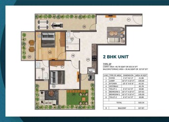 2 BHK Apartment For Resale in ROF Ambliss Sector 78 Gurgaon  7853645