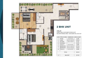 2 BHK Apartment For Sale in ROF Ambliss, Sector 78