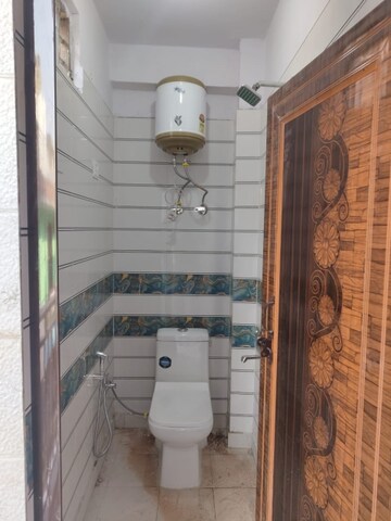 Bathroom in 2 BHK Builder Floor at New Ashok Nagar – for Rent