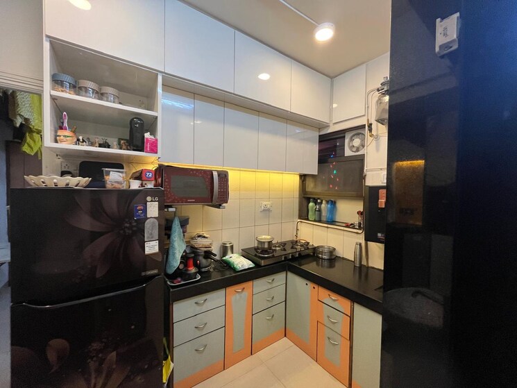 Kitchen, swastik-residency-1 1 Bedroom 350 Sq.Ft. Apartment In Ghodbunder Road Thane 7853701