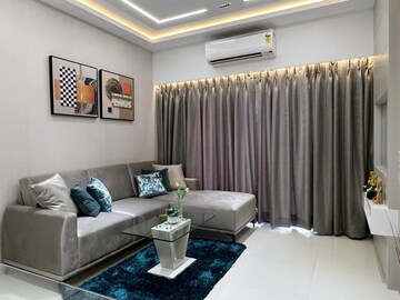 Master Bedroom in 1 BHK Apartment at Sanghavi Orchid, Mira Road – for Sale