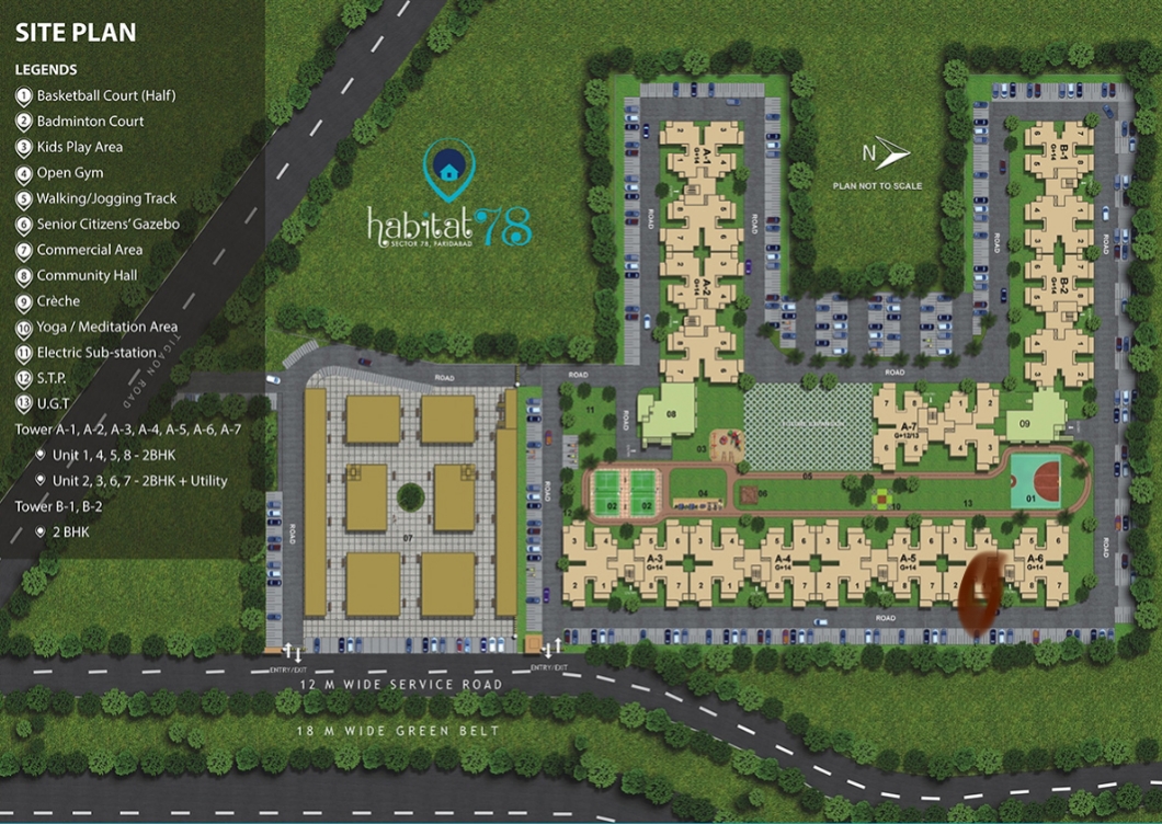 3 BHK Apartment For Sale in Conscient Habitat 78