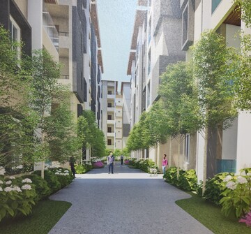 2 BHK Apartment – Exterior View View at Adibatla - for Sale