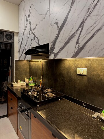 Kitchen in 2 BHK Apartment at Lodha Sterling, Kolshet Road – for Sale