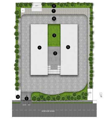 Master Plan in 4 BHK Apartment at Myscape Loft, Nanakramguda – for Sale