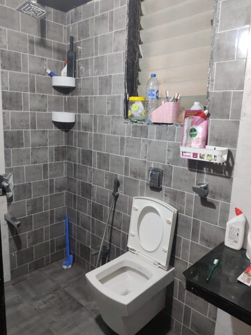 Bathroom in 3 BHK Apartment at Mohan Pride, Kalyan West – for Sale