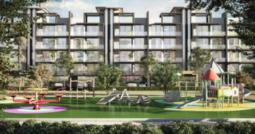 3.5 BHK Builder Floor – Exterior View View at Smart World Gems, Sector 89 - for Sale