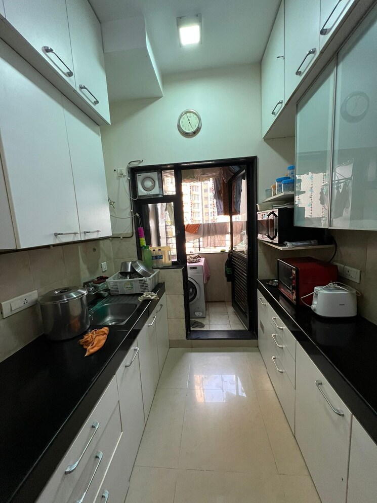 Kitchen, l-t-crescent-bay-t2 2 Bedroom 788 Sq.Ft. Apartment In Parel Mumbai 7854347