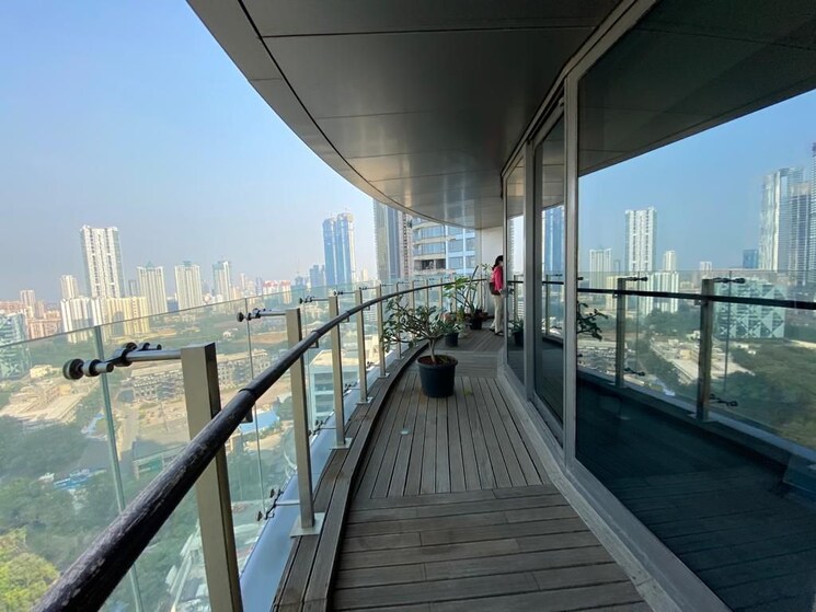 Balcony, lodha-world-one 4 Bedroom 2619 Sq.Ft. Apartment In Worli Mumbai 7854370