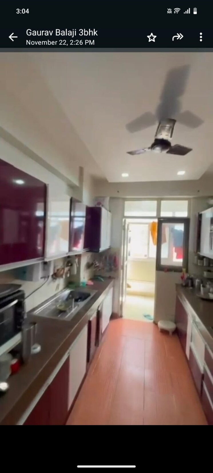 Kitchen, balaji-foster-heights 3 Bedroom 1680 Sq.Ft. Apartment In Sain Vihar Ghaziabad 7854553