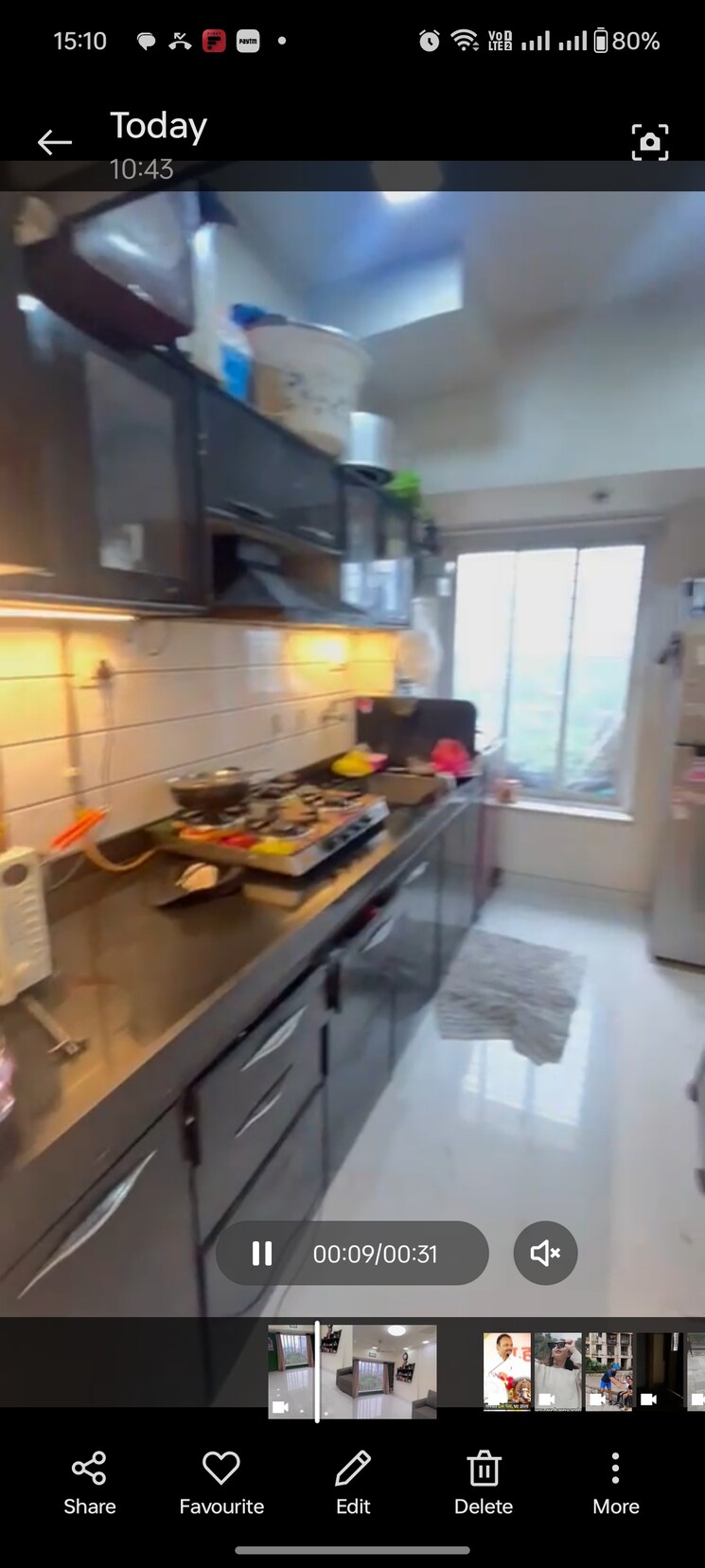 Kitchen, rustomjee-urbania 1 Bedroom 600 Sq.Ft. Apartment In Majiwada Thane 7854558