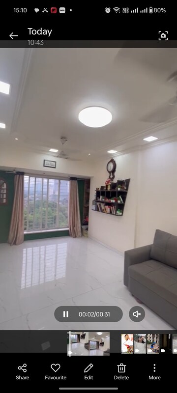 1 BHK Apartment For Resale in Rustomjee Urbania Majiwada Thane  7854558