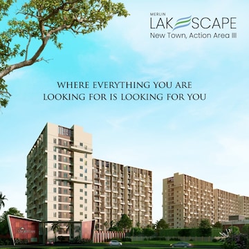 3 BHK Apartment For Resale in Merlin Lakescape Rajarhat Kolkata  7855824