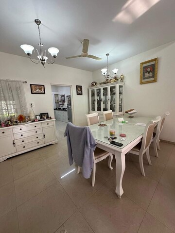 Living Room in 3.5 BHK Villa at Clover Highlands Row House, Kondhwa – for Sale