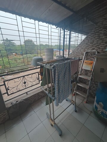 Balcony in 2 BHK Apartment at Tarabai Laxman Tower, Bhayandar East – for Sale