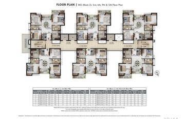 Master Plan in 3 BHK Apartment at Merlin Lakescape, Rajarhat – for Sale