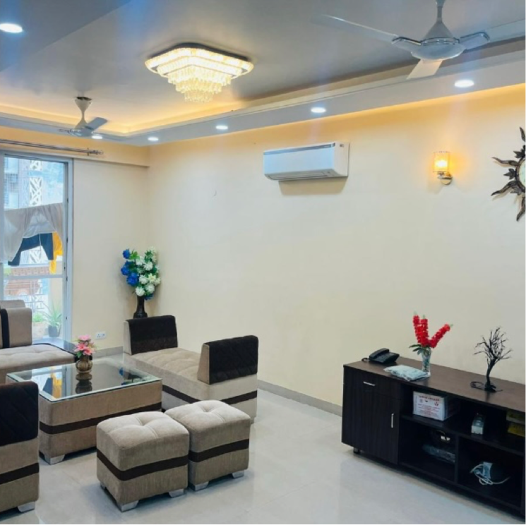 Living Room, tulip-violet 3 Bedroom 1578 Sq.Ft. Apartment In Palda Dhaani Gurgaon 7855617