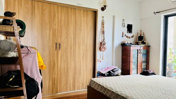 Bedroom in 3 BHK Apartment at Paranjape Schemes Crystal Towers, Pashan – for Rent