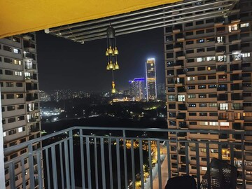 Balcony in 2 BHK Apartment at Amanora Gold Towers, Hadapsar – for Sale