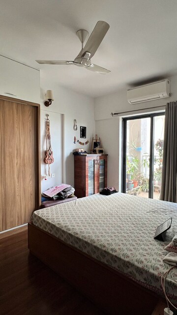 Bedroom in 3 BHK Apartment at Paranjape Schemes Crystal Towers, Pashan – for Rent