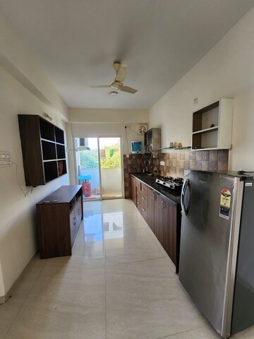 Kitchen in 1 BHK Apartment at Alto Porvorim – for Rent