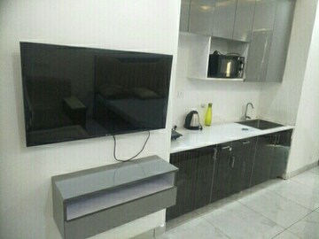 Kitchen in 1 RK Apartment at Supertech North Eye, Sector 74 – for Sale