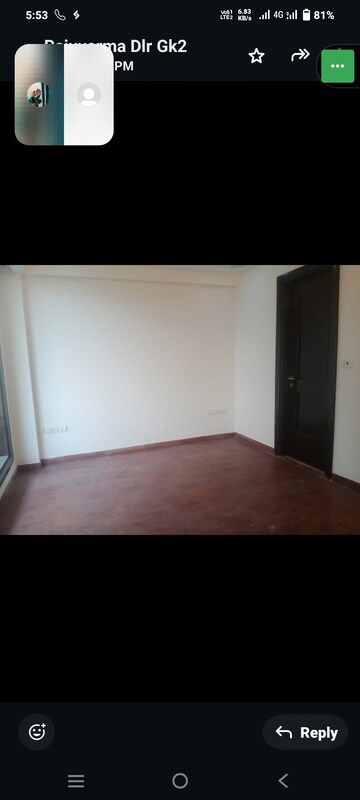 3 BHK Builder Floor For Rent in Green Park