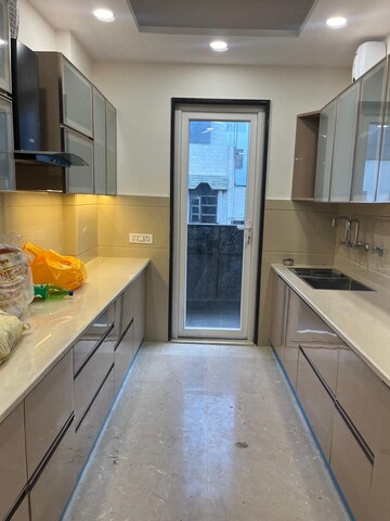 Kitchen in 3 BHK Builder Floor at New Rajinder Nagar – for Rent