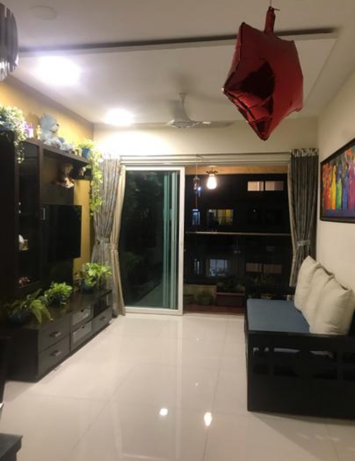 2 BHK Apartment For Rent in Rustomjee Urbania Majiwada Thane  7856489