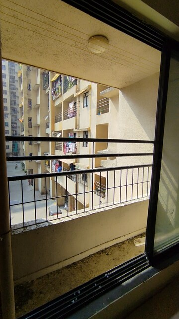 Balcony in 1 BHK Apartment at Raunak City Phase 2, Kalyan West – for Sale