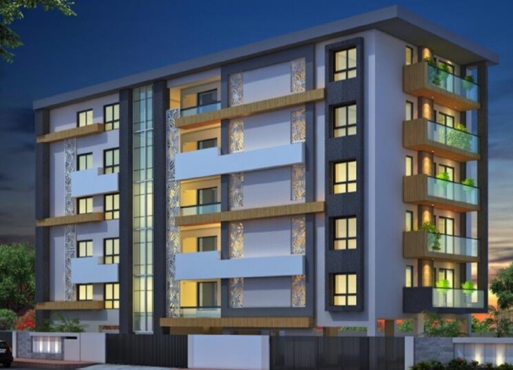 Exterior View, madhapur 3 Bedroom 1918 Sq.Ft. Apartment In Madhapur Hyderabad 7856810