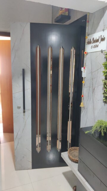 Building Lobby in 2 BHK Apartment at Rustomjee Urbania, Majiwada – for Sale