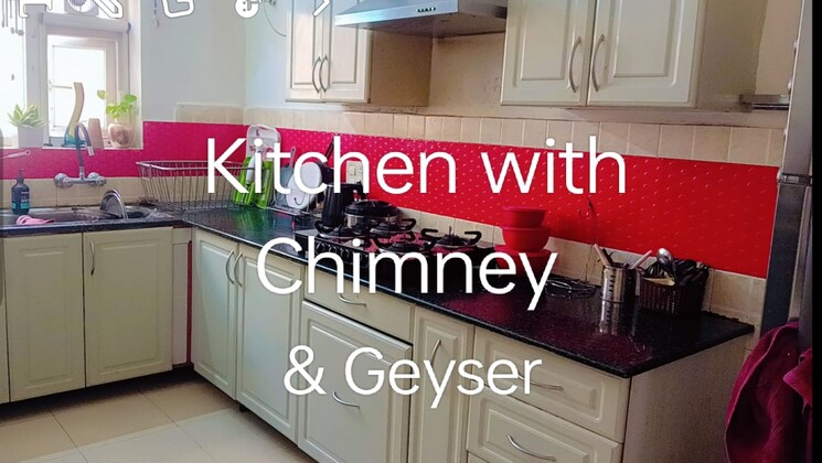 Kitchen, orbit-apartments 3 Bedroom 1663 Sq.Ft. Apartment In Vip Road Zirakpur 7856909