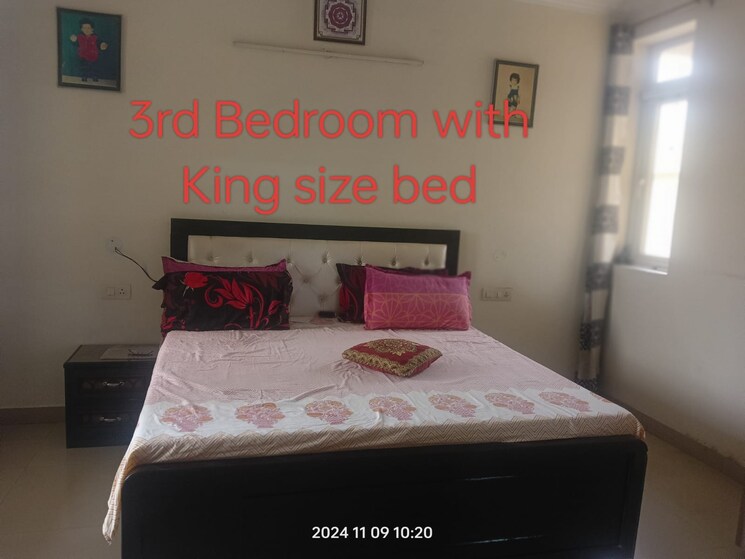 Bedroom, orbit-apartments 3 Bedroom 1663 Sq.Ft. Apartment In Vip Road Zirakpur 7856909