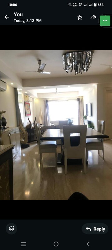 Living Room in 3 BHK Builder Floor at Greater Kailash I – for Sale
