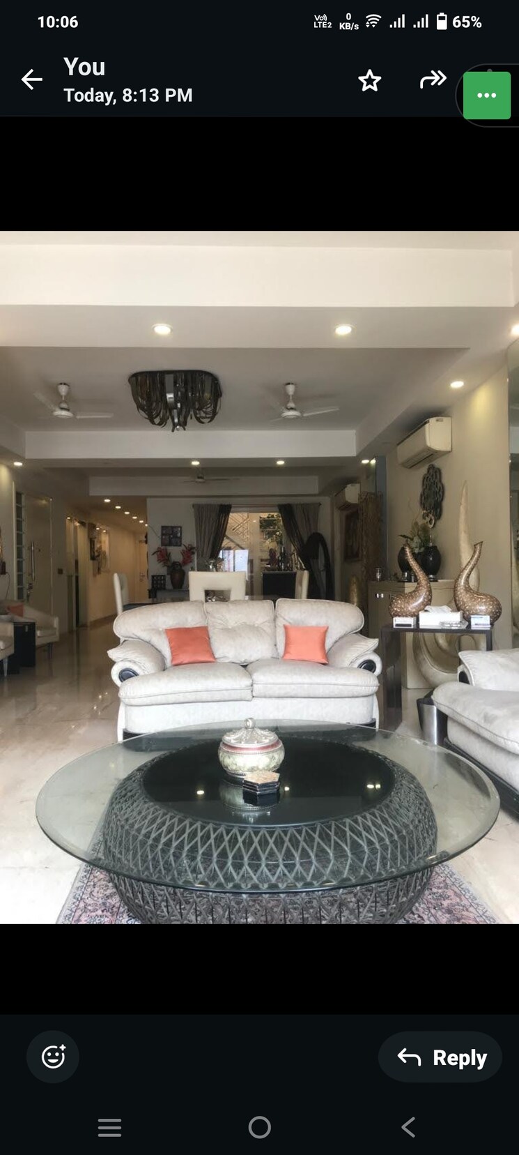 Master Bedroom, greater kailash i 3 Bedroom 2700 Sq.Ft. Builder Floor In Greater Kailash I Delhi 7857008