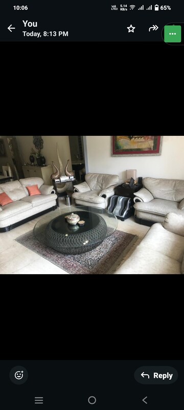 Master Bedroom in 3 BHK Builder Floor at Greater Kailash I – for Sale