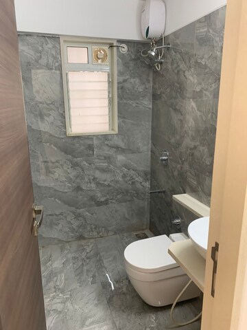 Bathroom in 3 BHK Apartment at Gurukrupa Vyom, Juhu – for Rent