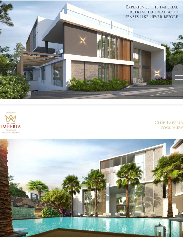 Exterior View, hallmark-imperia 5 Bedroom 5255 Sq.Ft. Villa In Osman Nagar Hyderabad 7857048