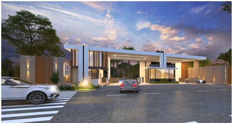 Exterior View, hallmark-imperia 5 Bedroom 5255 Sq.Ft. Villa In Osman Nagar Hyderabad 7857048